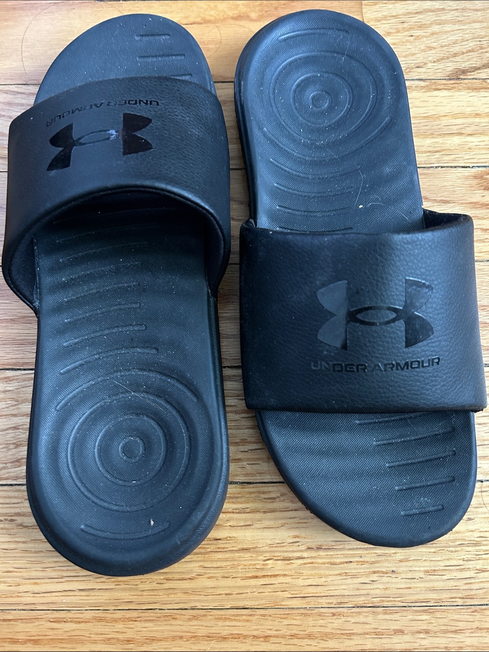 Men’s under Armour slides